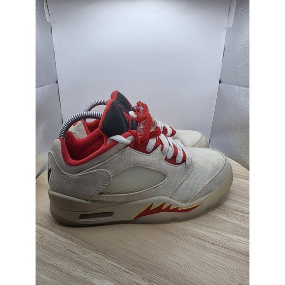Air Jordan 5 Retro Low Chinese New Year CNY DD2240-100 US Size 6.5 Men 8 Women - Picture 3 of 8